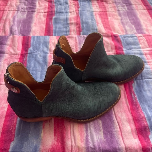 Catarina Mina turquoise ankle boots size UK 38 US 7.5 - Picture 7 of 8